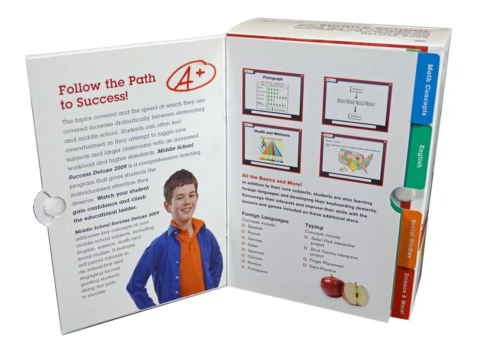 Middle School (Jr High) HomeSchool Activities & Exercises (33 Subjects) 2009 - Image 2 of 3