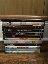 Lot Of 12 DVDs Shrek Tom Hanks Elf Men In Black Goodfellas Big Lebowski Set