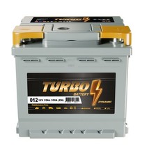 TURBO Car Battery SMF 12V 35 Ah 350 CCA B13 T1 Port For Fiat 500 1.3 D Multijet