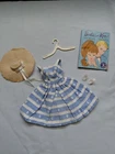 Vtg 1960s Barbie Suburban Shopper Dress, Hat,  Shoes, Hanger Booklet accessories
