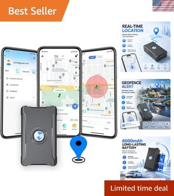 4G GPS Tracking Device - Strong Magnetic, Real-time Alerts & Easy Mobile Access