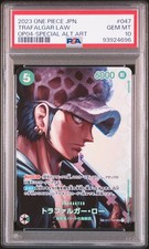 Special Alternate Art Trafalgar Law One Piece 2023 OP04 SP Japanese #047 PSA 10
