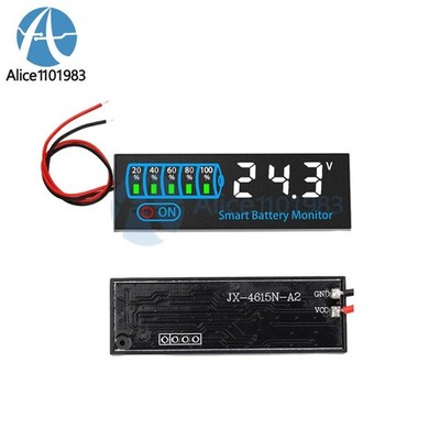 LED   Level Display Lead Acid / Li-ion   Capacity Voltmeter Module #nm