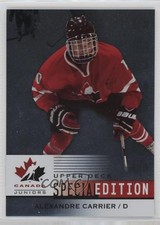 2014 Upper Deck Team Canada Juniors SE Alexandre Carrier #SE-24 n1u