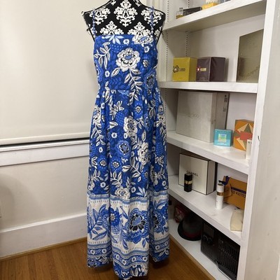 knee length dresses for ladies Multicolor Embroidered Euroflax™ Premium Linen Midi Dress main image 1