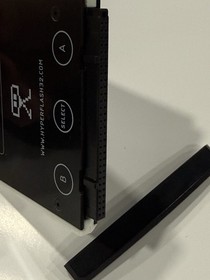 HYPERFLASH32 eInk Flash Cartridge Cart for Virtual Boy Wario Land Black White