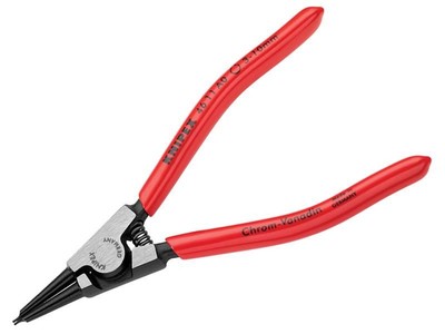 Knipex External Circlip Pliers – Chrome Plated, Straight Tips For 3–10mm Rings - View #4