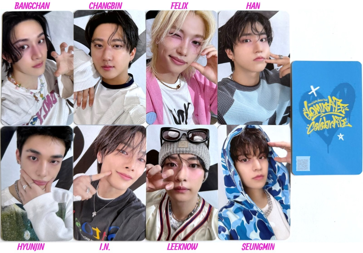 STRAY KIDS DOMINATE -WORLD TOUR -CELEBRATE REAL TOUCH QR