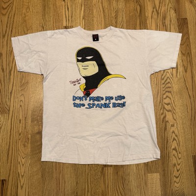 90s space ghost スペースゴースト アニメ tシャツ Vtg 90s Space Ghost T-shirt Blue L/XL Stanley Desantis Cartoon