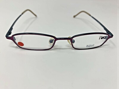 Bratz Eyeglasses Frames 2203 PRP-BLU 41-18-130 Pink Full Rim Metal X337