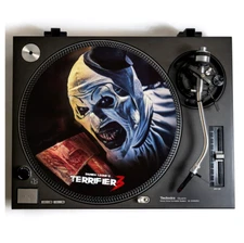 TERRIFIER 3 Turntable Slipmat for Vinyl Records 12" DJ Slip Mat horror movies