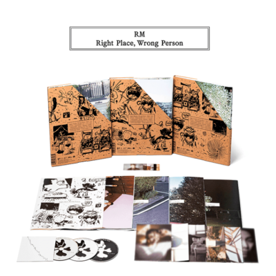 BTS RM 2nd Album Right Place, Wrong Person Standard ver. 3 SET 