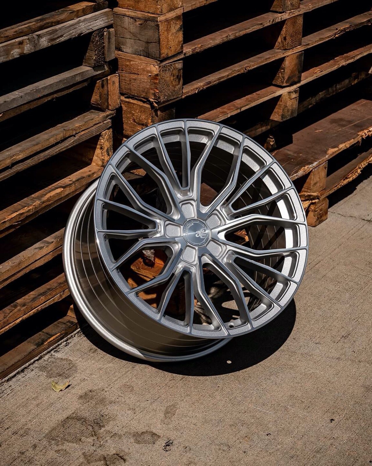 20” AG M570r MACHINE SILVER WHEELS RIMS FOR MASERATI GHIBLI 20X9 & 10.5