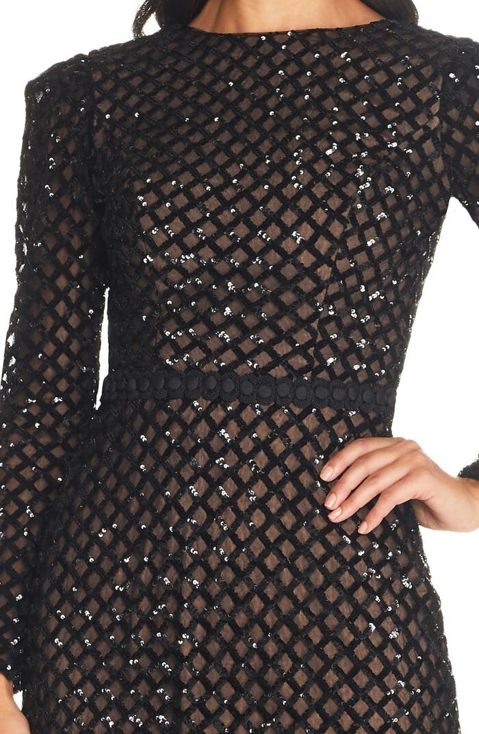 Dress The Population Collins Dress - Black - M