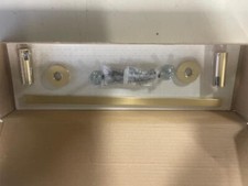 Emtek Modern Brass Towel Bar - 2802100US4 - Width 18" - Satin Brass US4
