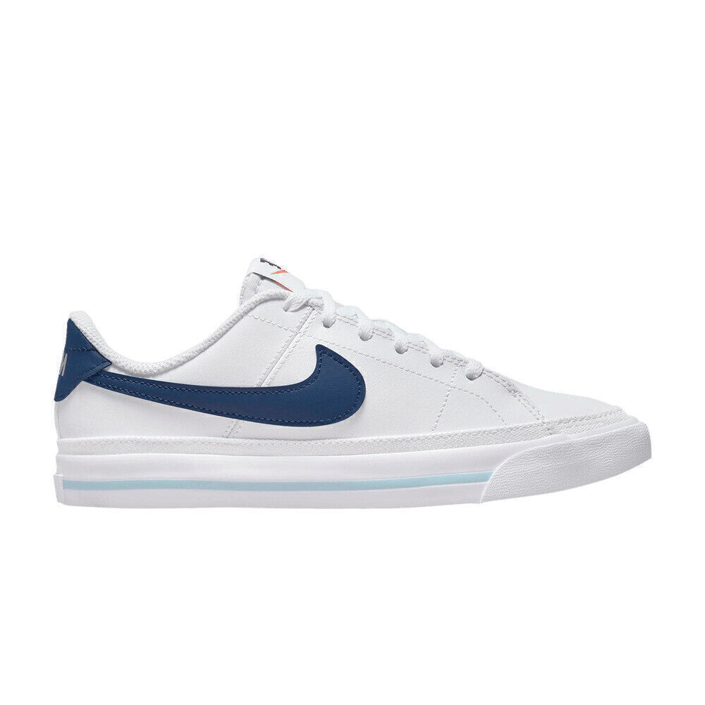 Детская обувь Nike Court Legacy GS White Mystic Navy DA5380-113