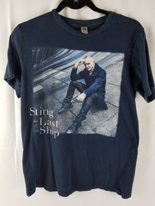 Sting-The-Last-Ship-Mens-Sz-S-T-Shirt-Tour