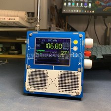 HamGeek TEF6686 Plus 3.2" DSP Radio Full Band Radio Dual Speaker Hardware 1.18