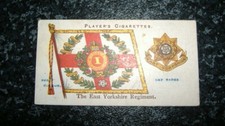Players Regimental Colours & Cap Badges (Blue) No5 - E Yorkshire Regiment