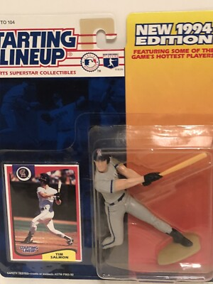 #ad 1994 starting lineup Tim Salmon Baseball figure card toy California Angels $12.99