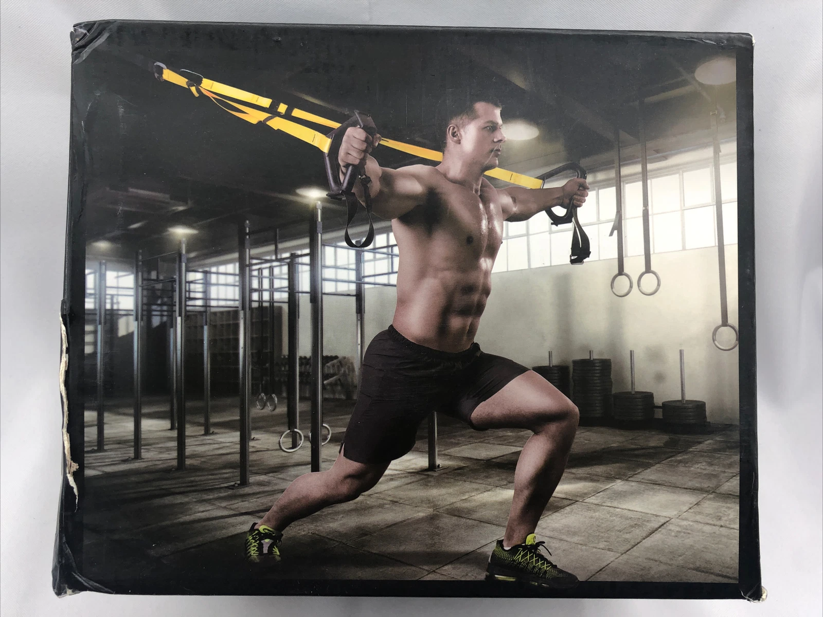 Tikaton Full Body Training System Fitness Workout Equipment for Home Gym - Blue