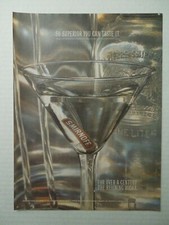 Publicité magazine SMIRNOFF VODKA 1989 - Si supérieur que vous pouvez le goûter.
