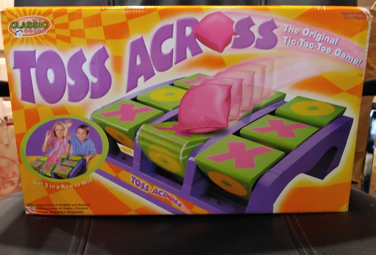 NEW IN BOX (NRFB): Toss Across- The Original Tic Tac Toe Bean Bags