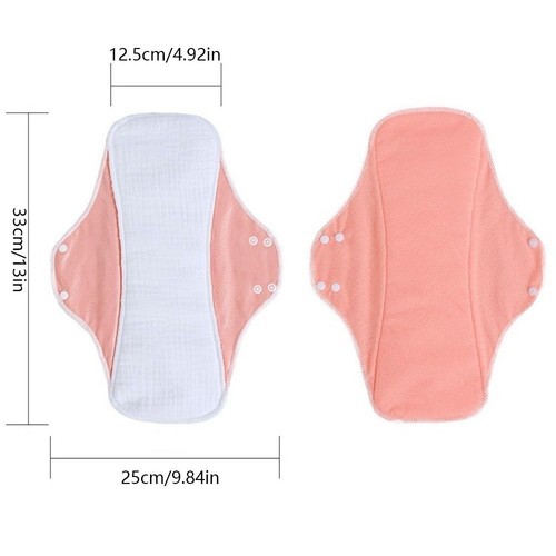 Washable Sanitary Napkin Reusable Panty Liner Lady Care - Picture 2 of 17