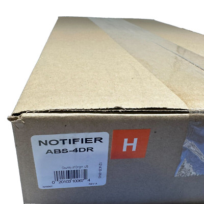 Notifier ABS-4DR - Same Day Shipping (SEALED)