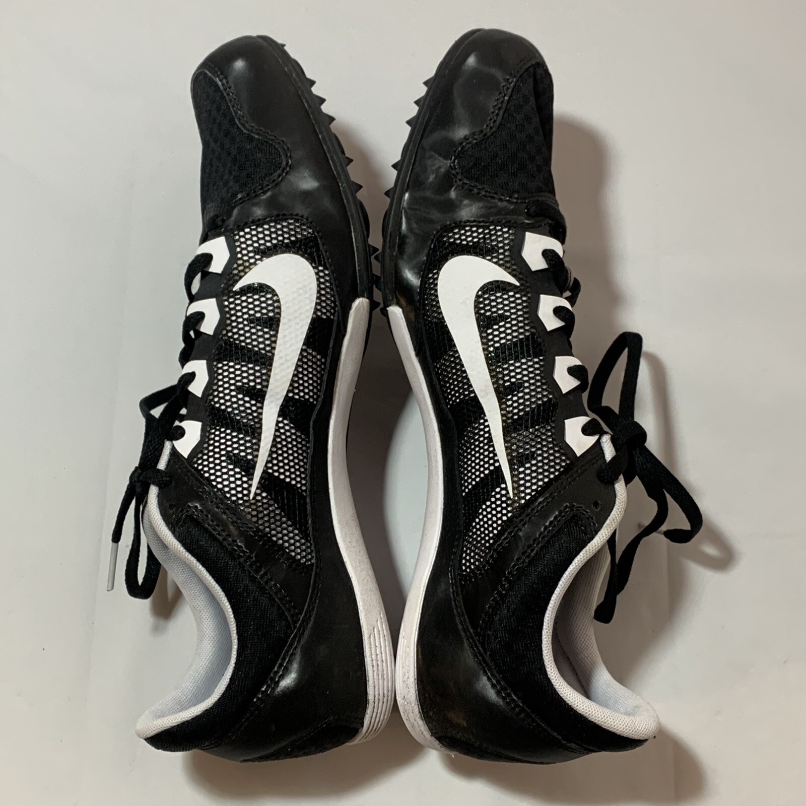 Nike Men’s Size 13 Black Racing Track Shoes With Remo… Gem