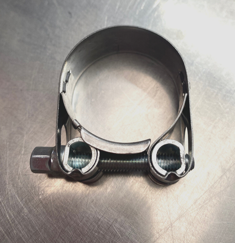 40-43mm W2 Motorcycle Exhaust Clamp Norma Clip, Bracket, Banjo, - BULK BOX OF 25 - Picture 7 of 7