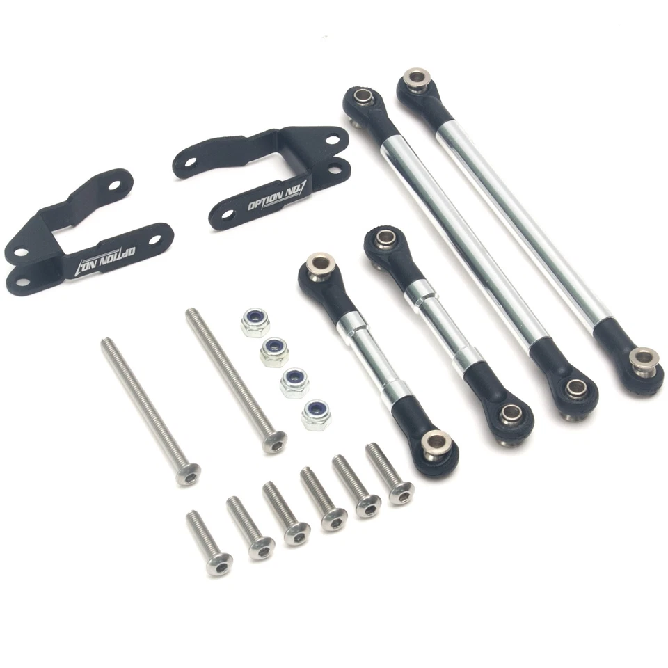 Aluminum Rear Chassis Suspension Link/Damper mount For Tamiya CC01RC Crawler Car - Image 3 of 4