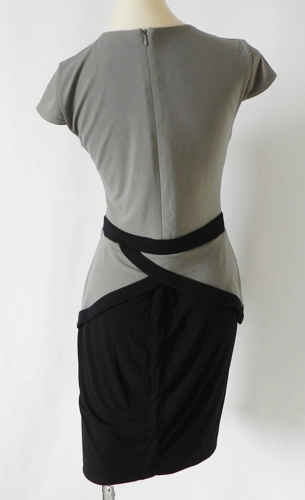 UNDERCOVER Abito Victoria's Secret maglia cappuccio manica colorblock pannelli mini taglia XS