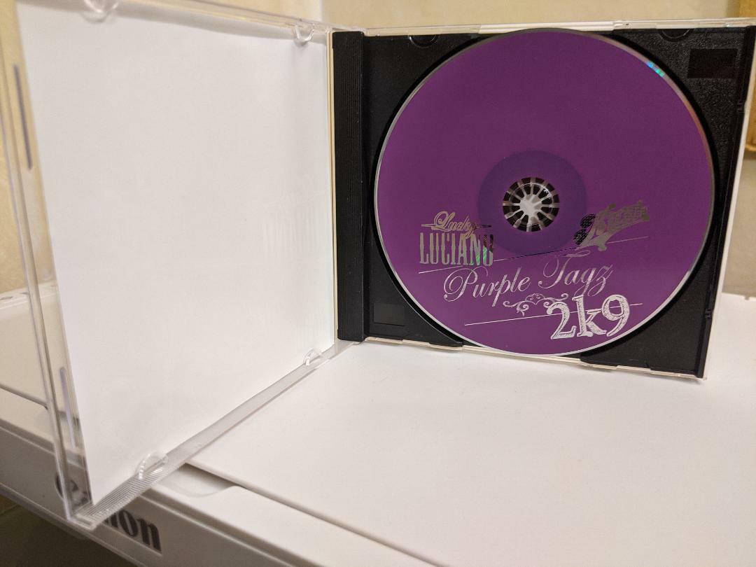 Purple Tagz 2k9 by Lucky Luciano CD RARE 2009 Southern Kush Purple Tagz 2k9 by Lucky Luciano CD RARE 2009 Southern Kush