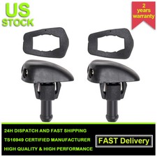 2x Car Window Windshield Washer Spray Wiper Sprinkler Nozzle Universal Plastic