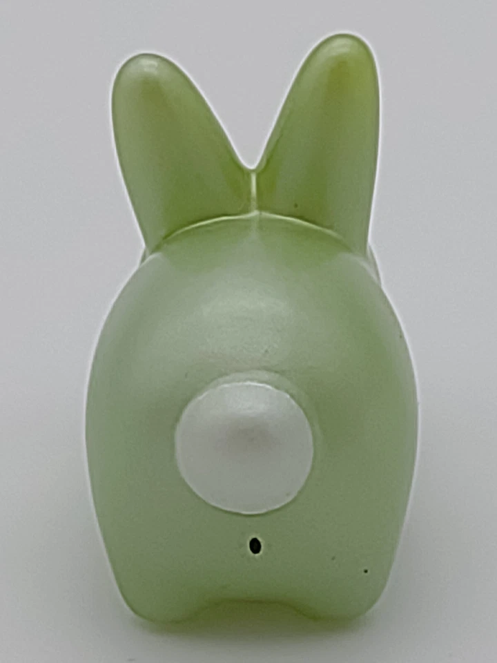 Kidrobot Happy Labbit Shiny Green Bone 1.3" Vinyl Figure Mini Series Frank Kozik - Image 4 of 4