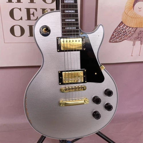 Edwards By ESP Les Paul Model Electric Guitar 6 String HH Pickups Gold Hardware