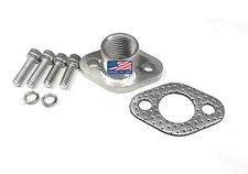 Female 1/2 NPT Stainless  Exhaust adapter for some Small Briggs & Tecumseh motor