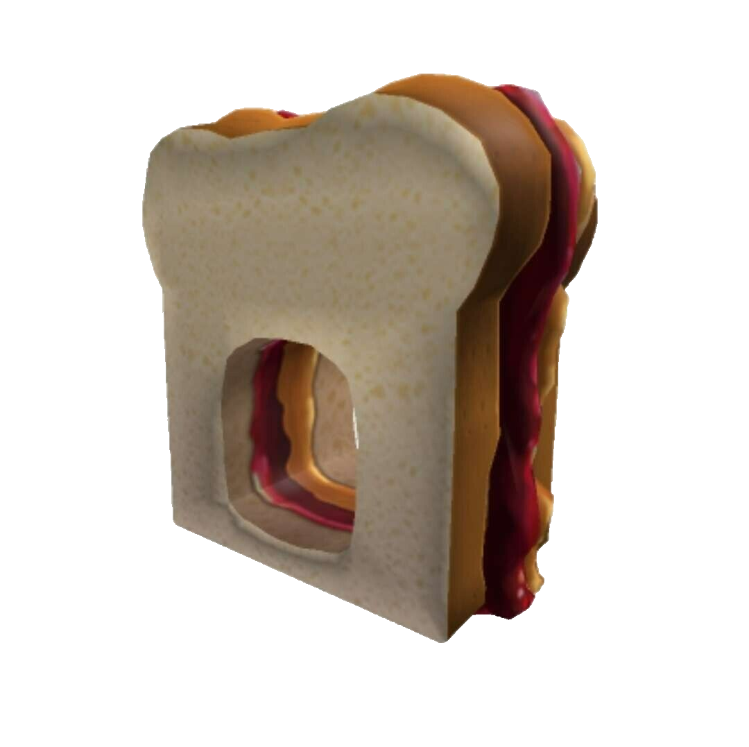 ROBLOX Bonus item Peanut Butter & Jelly Hat! PBJ Super Rare! Toy Code ONLY! eBay
