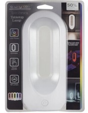Enbrighten Changing LED Lamp Modern Night, Dimmable Whites  Vibrant RBG Colors