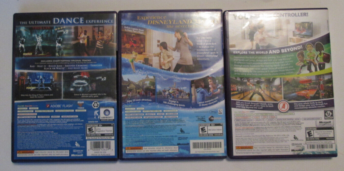 MICROSOFT - Disneyland - Jeu Xbox 360 Adventures Kinect - Jeux vidéo