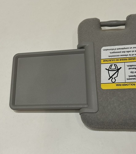 2005-2012 Nissan Xterra Driver Sun Visor Mirror Left Sunvisor Beige W9D23 - Picture 6 of 10