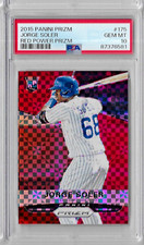 2015 Panini Prizm Jorge Soler PSA 10 RC /125