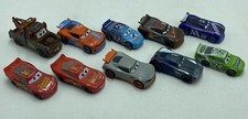 Disney Pixar Store Exclusive Lot of 10 Cars, Lightning McQueen Tow Mater Dinoco