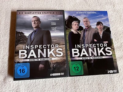 Inspector Banks - Mord in Yorkshire 1-4 | 8-DVDs (sehr gut) | DVD 153