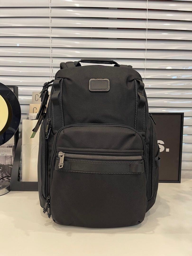 TUMI ALPHA BRAVO Search Backpack 232789D Black Nylon Outlet products