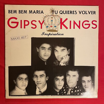 GIPSY KINGS BEM BEM MARIA VINYL 12'' FRANCE 1988 VG+ EX