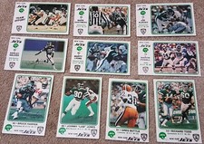 New York Jets 1981 special issue football cards (set of 10)