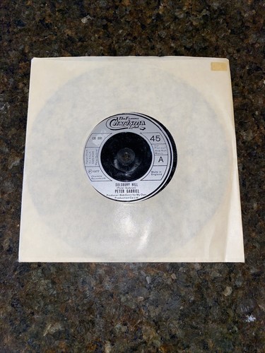 Peter Gabriel - Solsbury Hill - 7" CB 301 UK 1977 VERY GOOD CONDITION