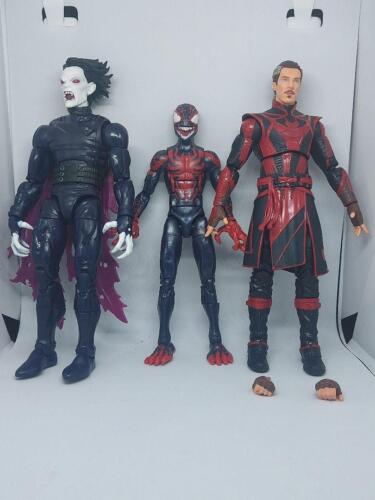Lot de 3 figurines Marvel Legend Doctor Strange Miles Morales Morbius Hasbro - Photo 1/1